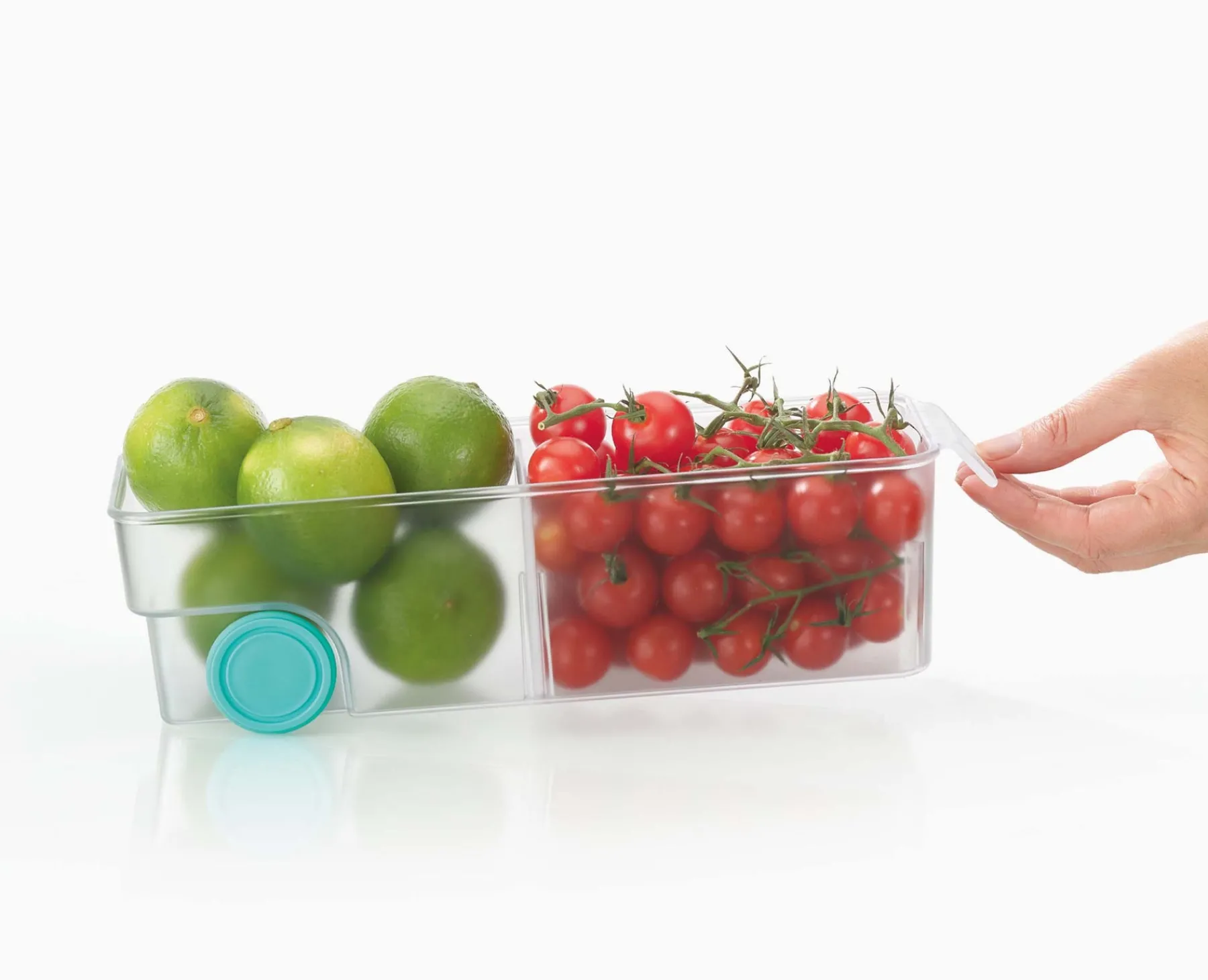 Fridge Organization-Joseph Joseph FridgeStore™ Compact Storage Bin Clear
