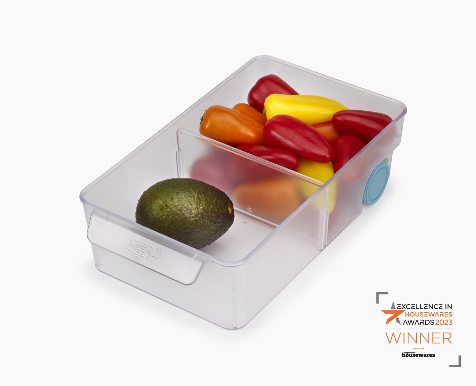 Fridge Organization-Joseph Joseph FridgeStore™ Large Storage Bin Clear