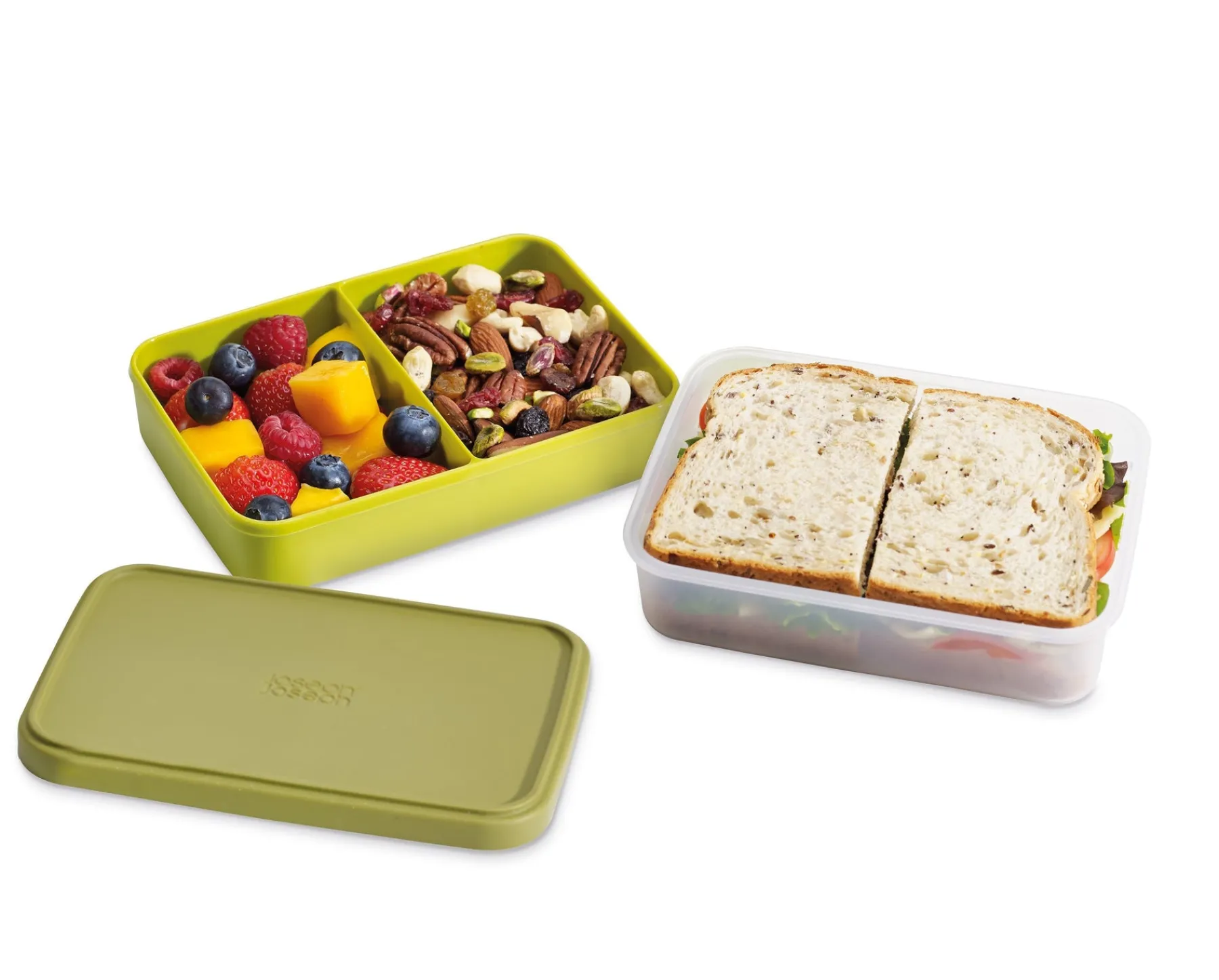 Lunch Boxes & Containers-Joseph Joseph GoEat™ Lunchbox Green