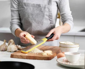 Graters & Zesters-Joseph Joseph GripGrater™ Coarse Paddle Grater Yellow