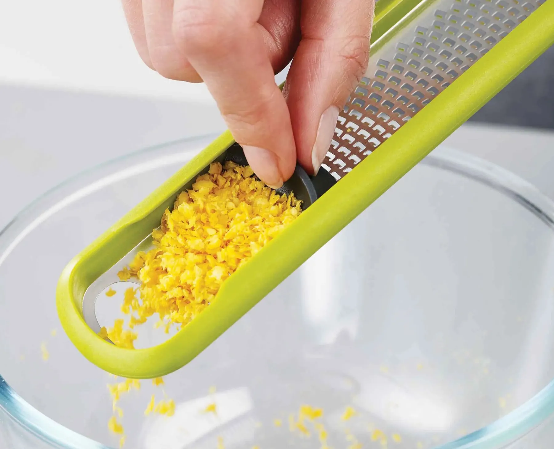 Graters & Zesters-Joseph Joseph Handi-Zest™ Citrus Zester Green