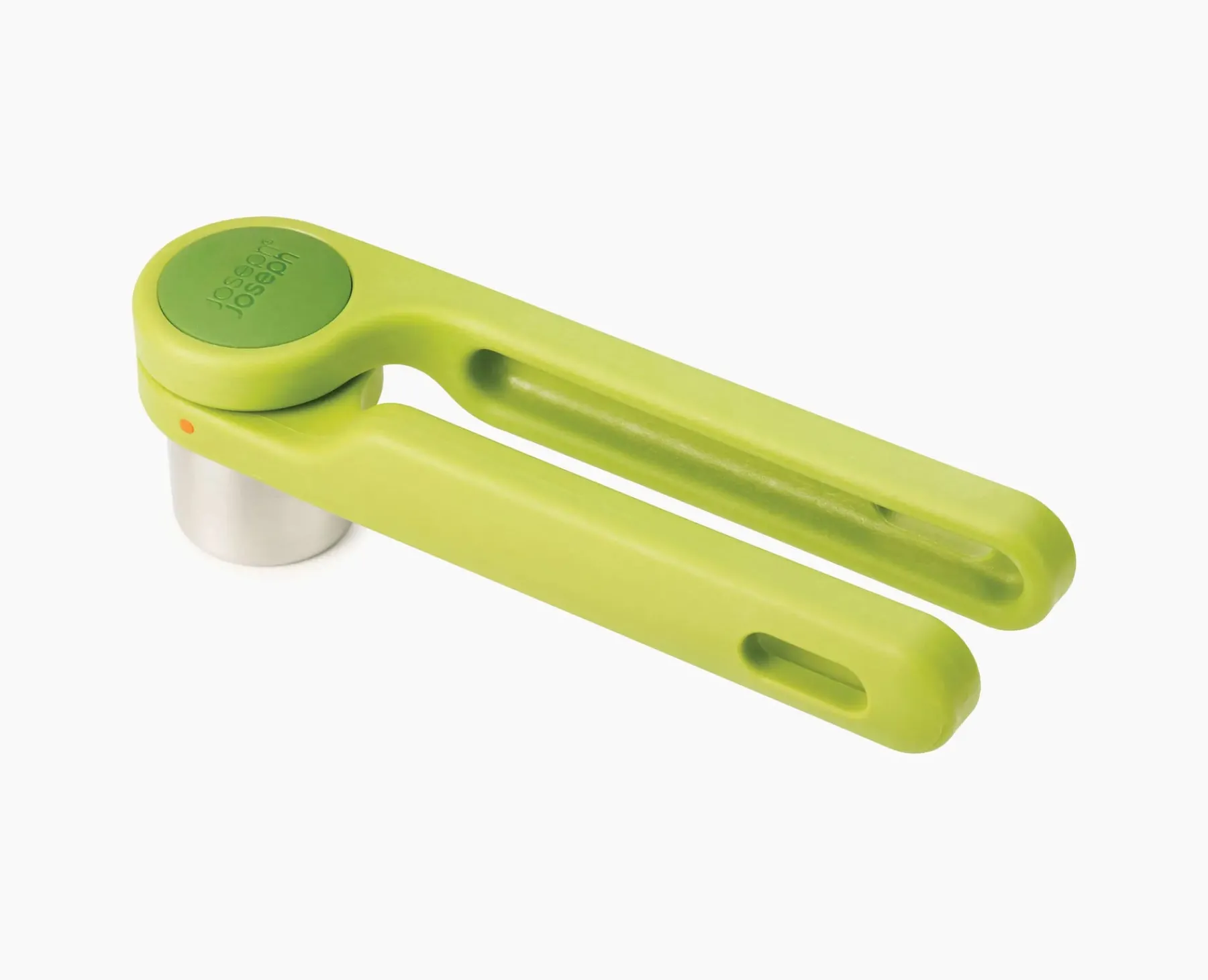 Kitchen Utensils & Gadgets-Joseph Joseph Helix Garlic Press Green