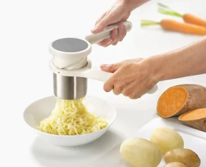 Kitchen Utensils & Gadgets-Joseph Joseph Helix Potato Ricer White