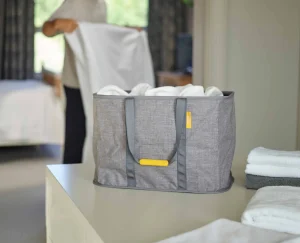 Laundry Baskets-Joseph Joseph Hold-All™ Max Collapsible 55L Laundry Basket Gray