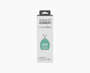 Trash Bags & Filters-Joseph Joseph IW5 40L Trash Bags Clear