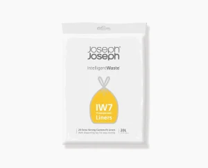 Trash Bags & Filters-Joseph Joseph IW7 20L Trash Bags Clear