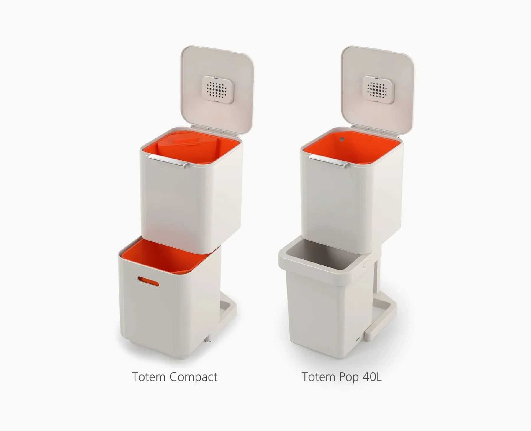 Trash Bags & Filters-Joseph Joseph IW7 20L Trash Bags Clear