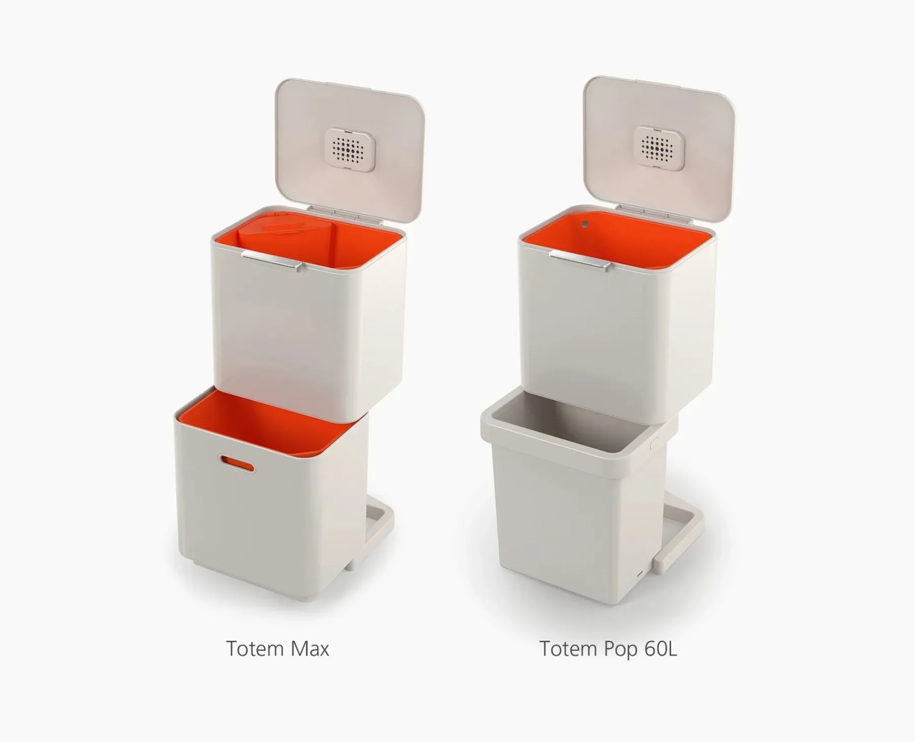 Trash Bags & Filters-Joseph Joseph IW6 30L Trash Bags Clear