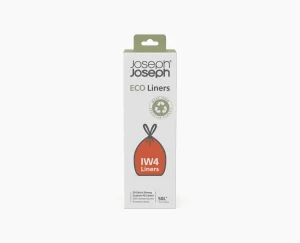 Trash Bags & Filters-Joseph Joseph IW4 50L Recycled Trash Bags Gray