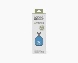 Trash Bags & Filters-Joseph Joseph IW1 24-36L Recycled Trash Bags Gray