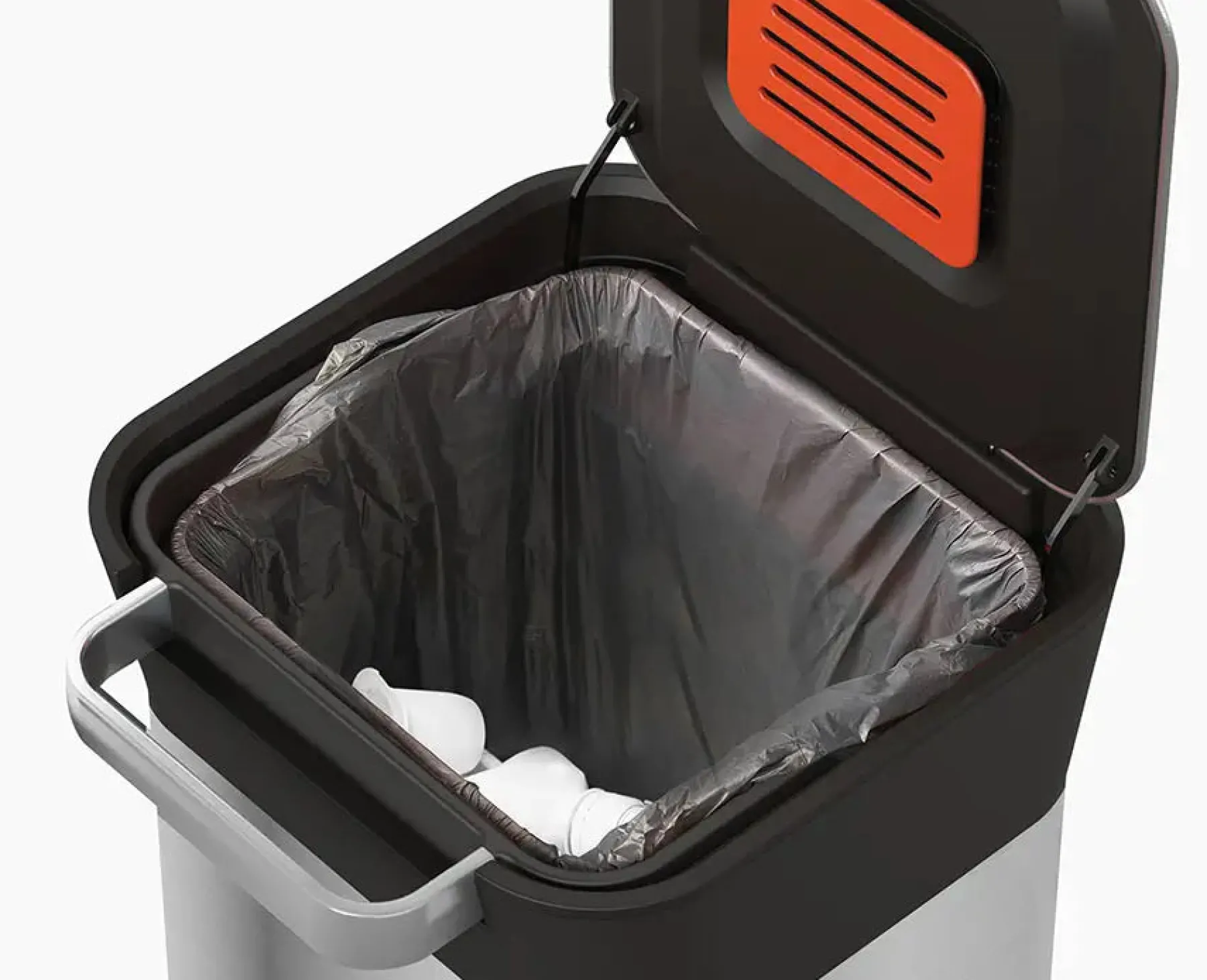 Trash Bags & Filters-Joseph Joseph IW5 40L Recycled Trash Bags - 4 pack Gray