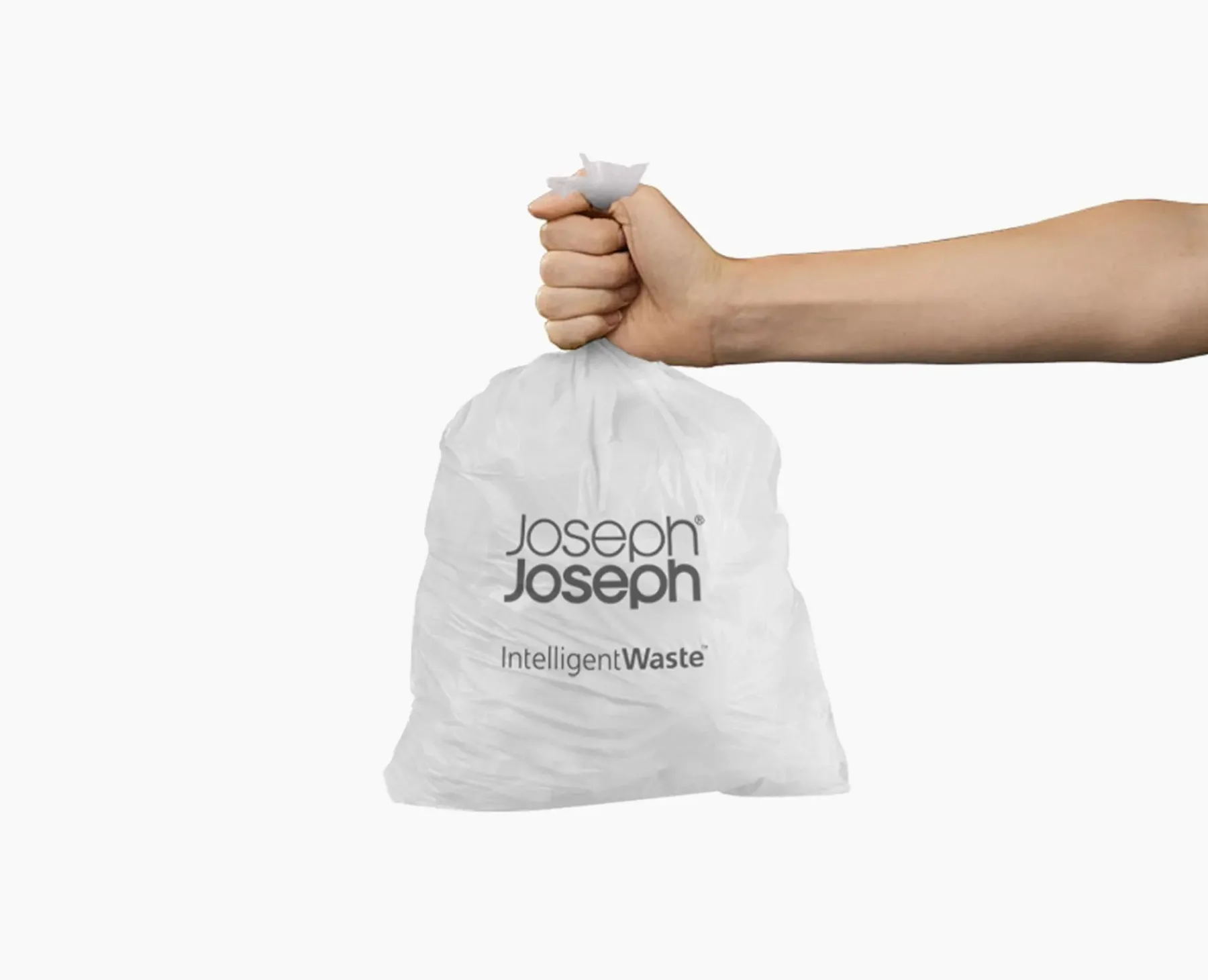 Trash Bags & Filters-Joseph Joseph IW2 4L Food Waste Caddy Trash Bags White