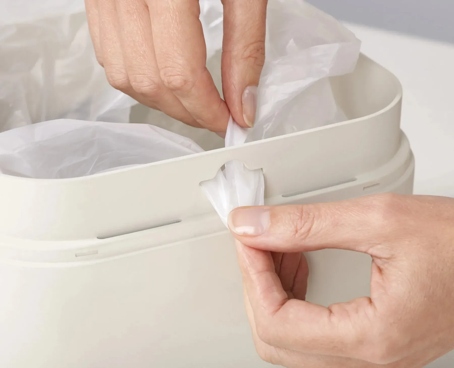 Trash Bags & Filters-Joseph Joseph IW2 4L Food Waste Caddy Trash Bags White