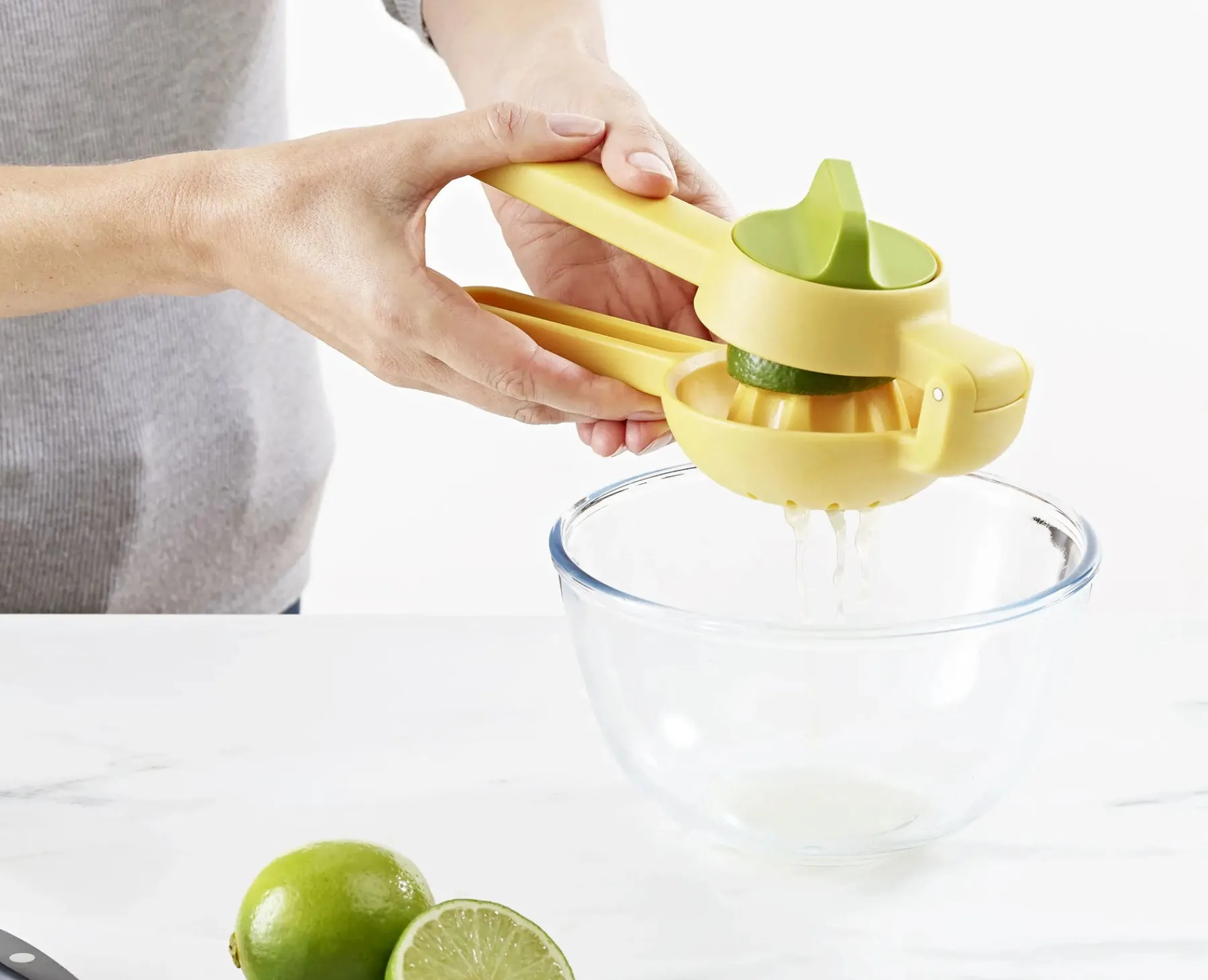 Barware-Joseph Joseph JuiceMax Dual-action Citrus Press Yellow