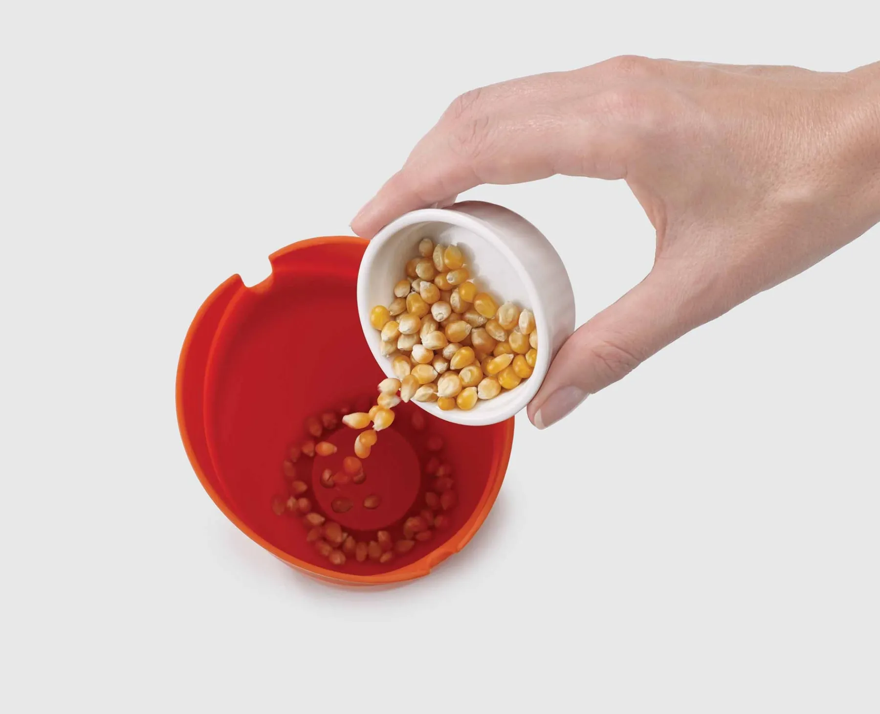 Kitchen Utensils & Gadgets-Joseph Joseph M-Cuisine™ 2-piece Popcorn Maker Set Orange