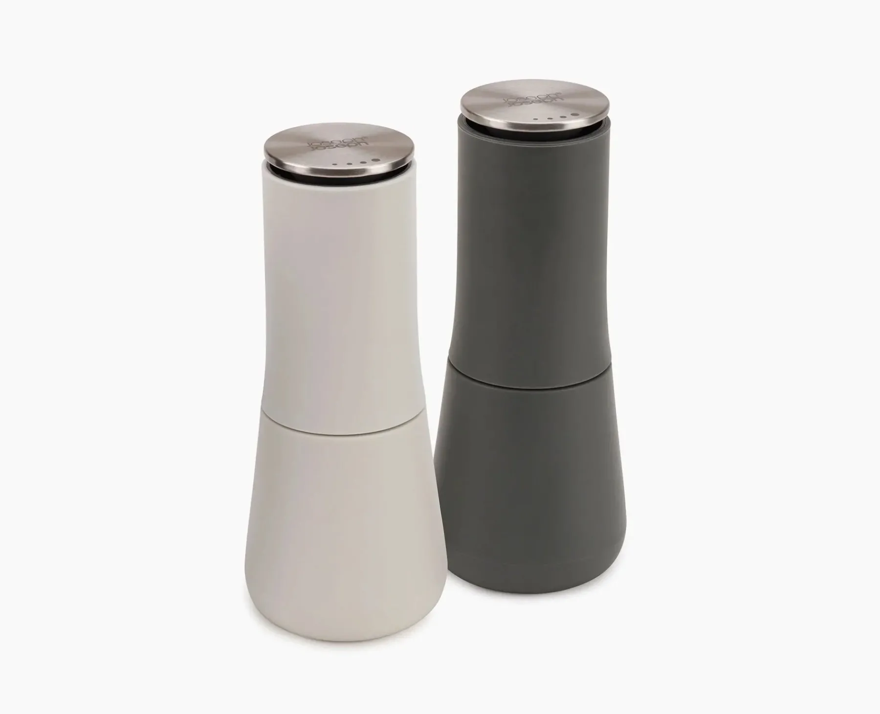 Salt & Pepper Shakers-Joseph Joseph Milltop™ Salt & Pepper Mills Gray