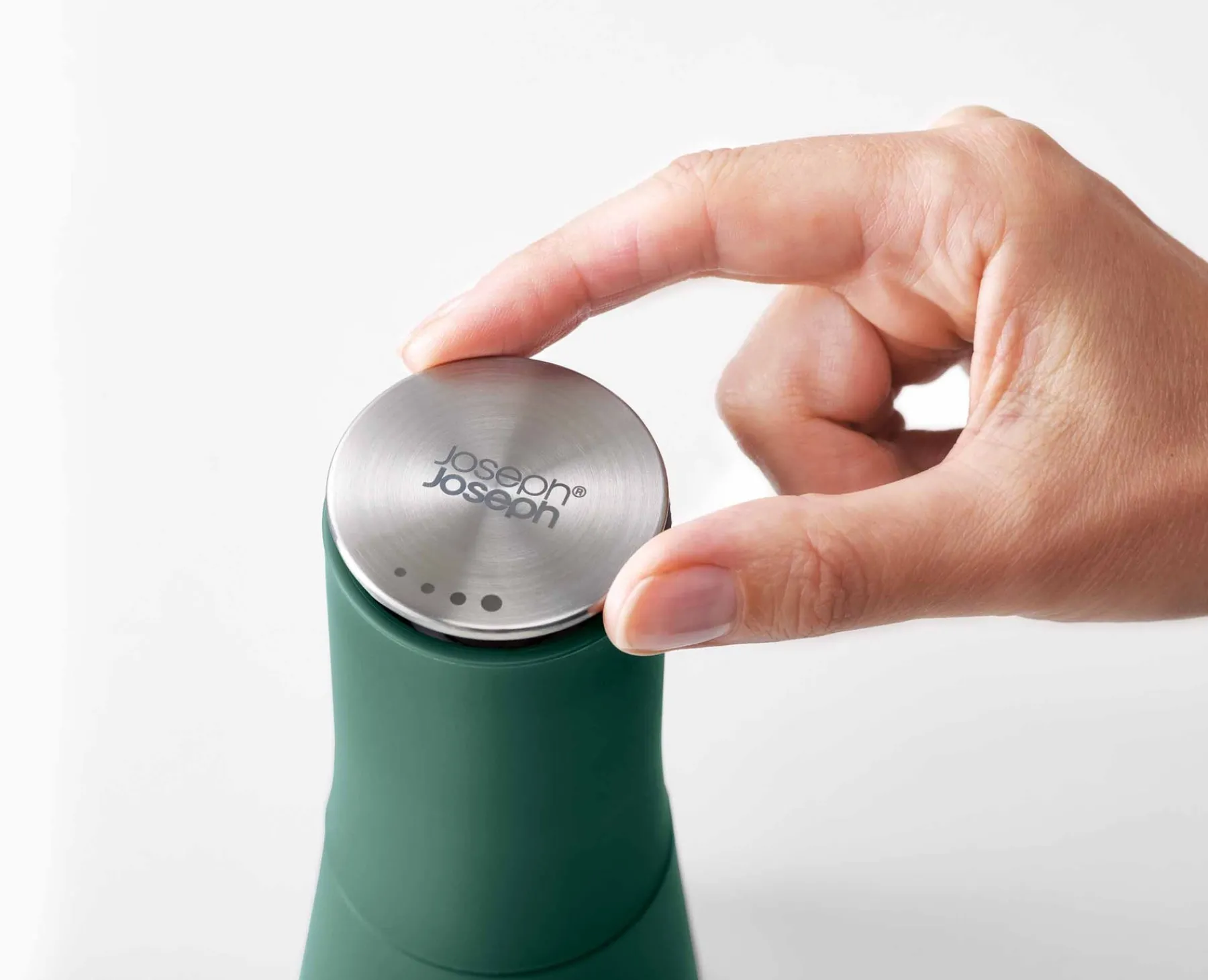 Salt & Pepper Shakers-Joseph Joseph Milltop™ Salt & Pepper Mills - Editions Green