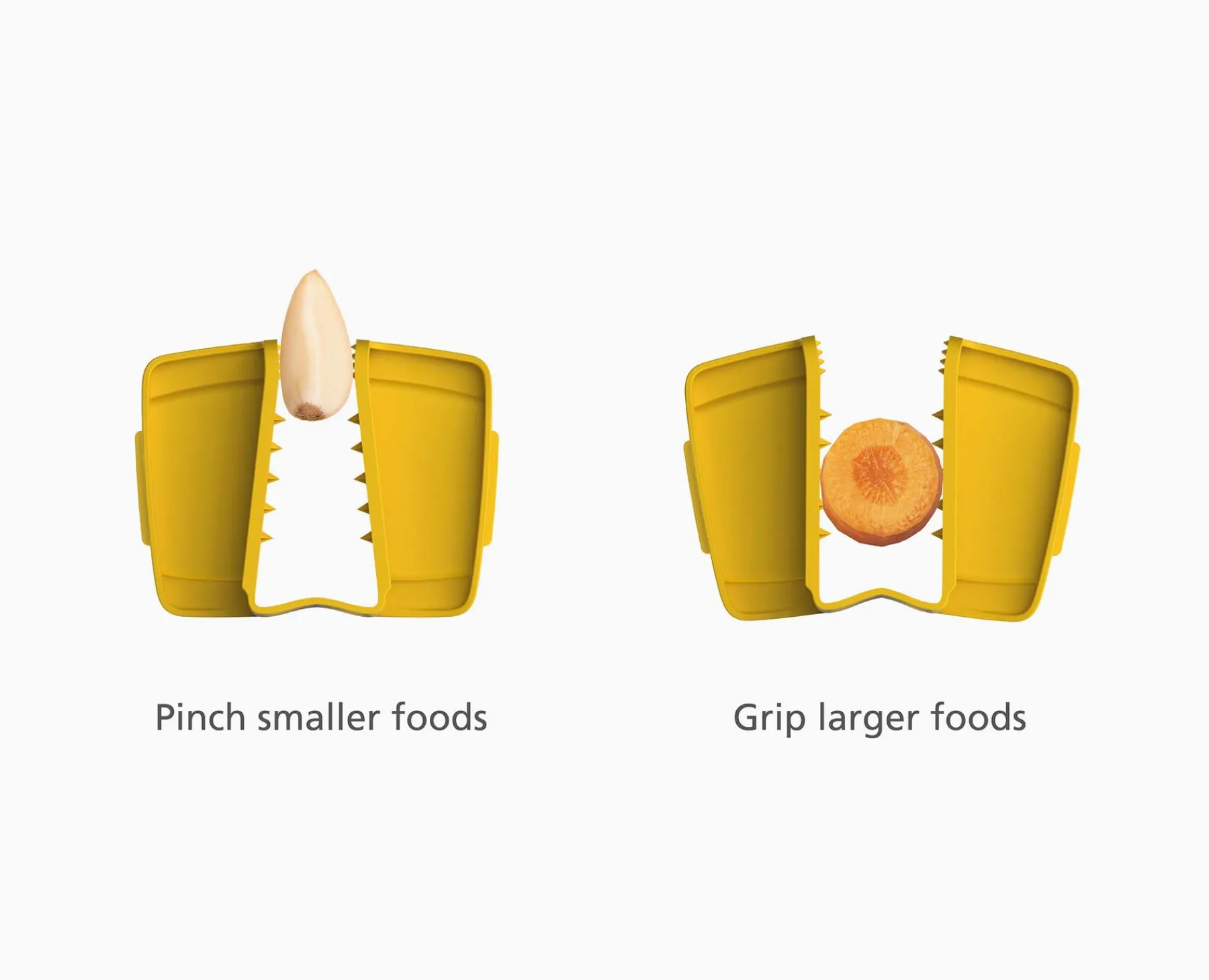 Graters & Zesters-Joseph Joseph Multi-Grip™ Box Grater with Precision Food-Grip Yellow