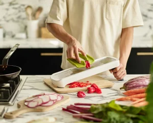 Graters & Zesters-Joseph Joseph Multi-Grip Mandoline™ Plus White
