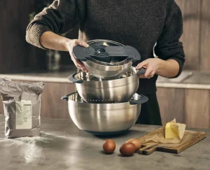 Bowl Sets-Joseph Joseph Nest™ 9 Food Preparation Set Stainless-steel