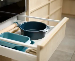Baking Equipment-Joseph Joseph Nest™ Bake Non-Stick 9" Round Cake Pan Blue