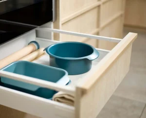 Baking Equipment-Joseph Joseph Nest™ Bake Non-Stick 8" Round Cake Pan Blue