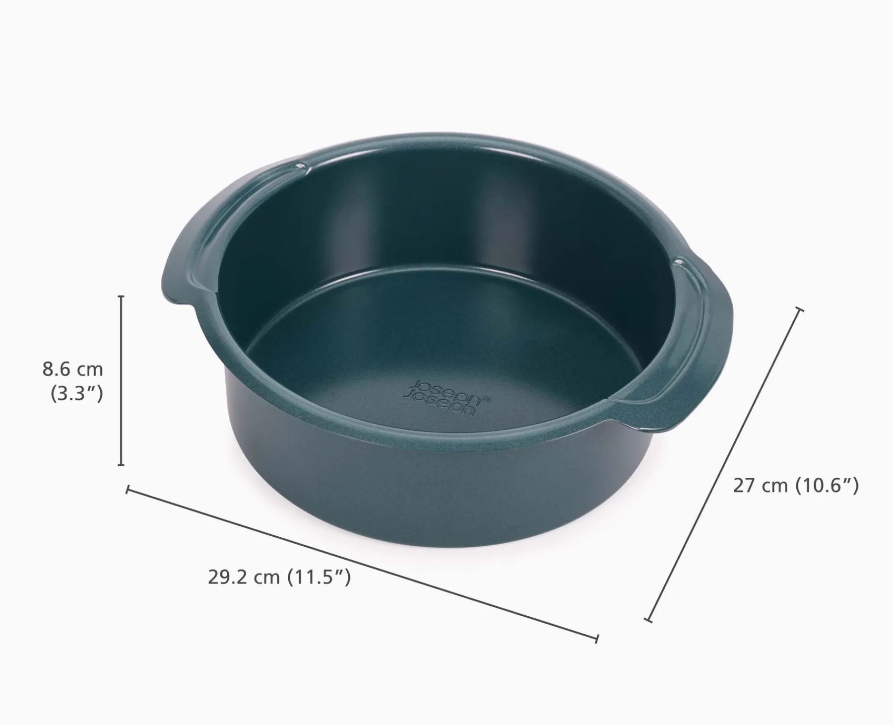 Baking Equipment-Joseph Joseph Nest™ Bake Non-Stick 9" Round Cake Pan Blue