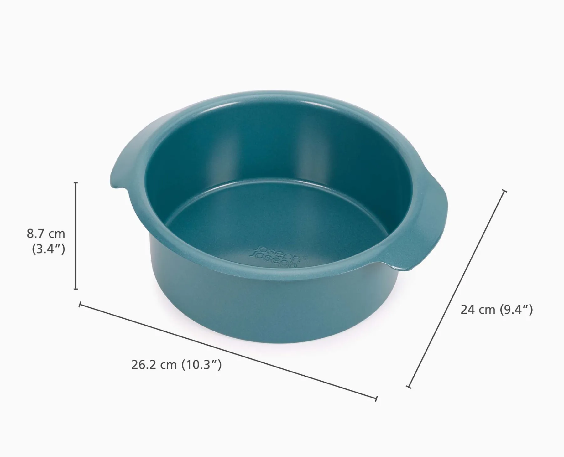Baking Equipment-Joseph Joseph Nest™ Bake Non-Stick 8" Round Cake Pan Blue