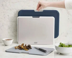 Cutting Boards & Sets-Joseph Joseph Nest™ Boards 3-piece Cutting Board Set Gray