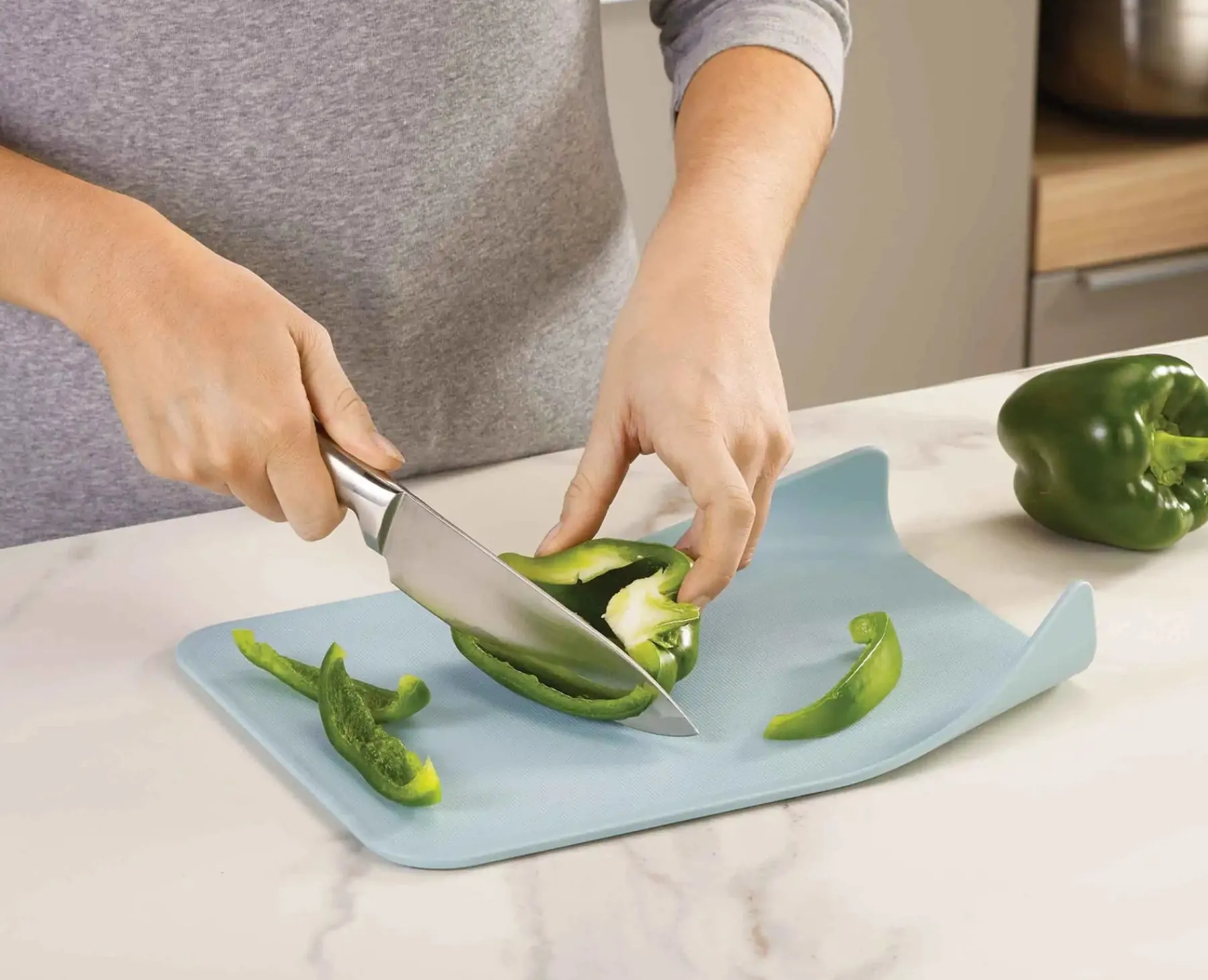 Cutting Boards & Sets-Joseph Joseph Nest™ Chop 3-piece Cutting Board Set Gray