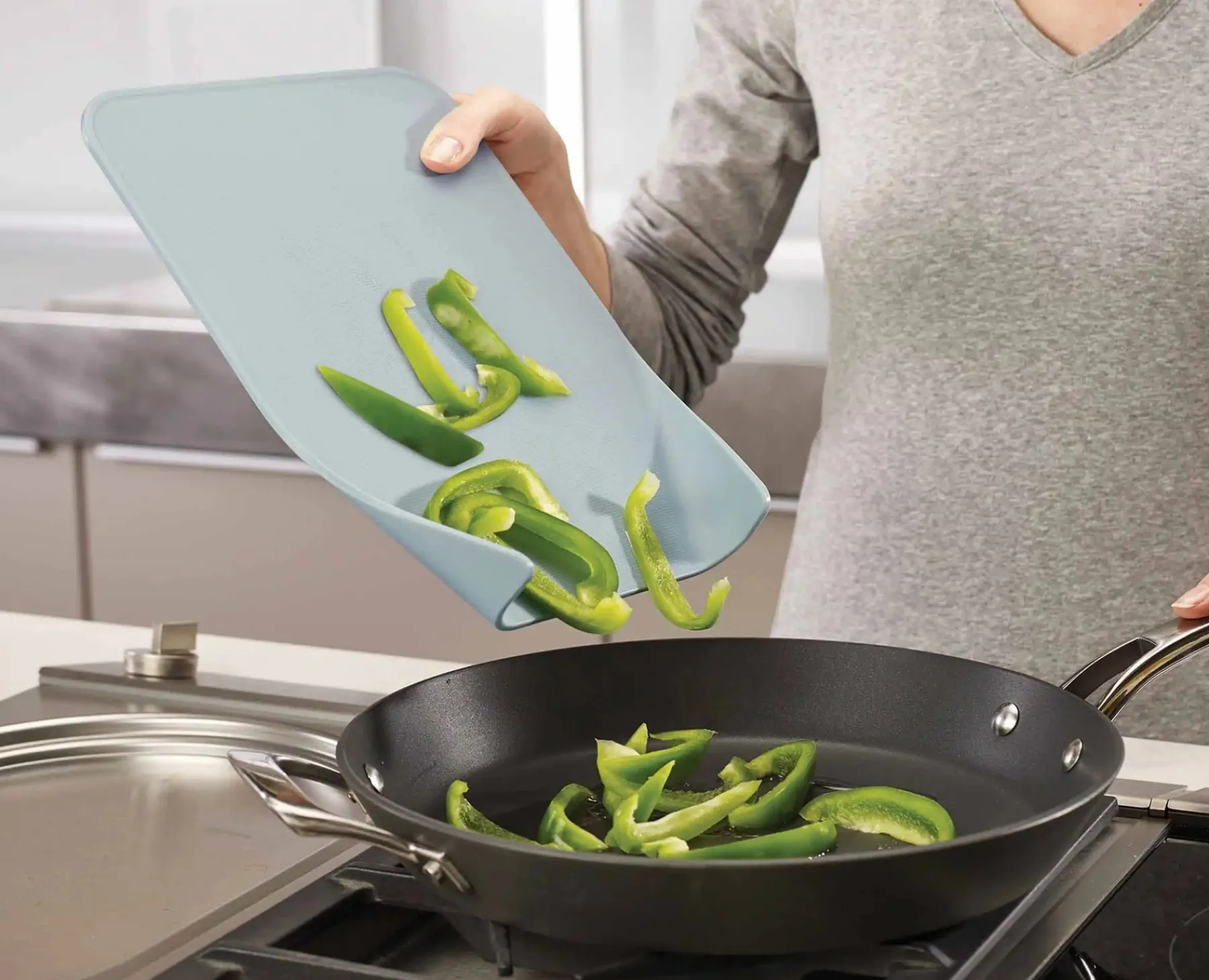 Cutting Boards & Sets-Joseph Joseph Nest™ Chop 3-piece Cutting Board Set Gray