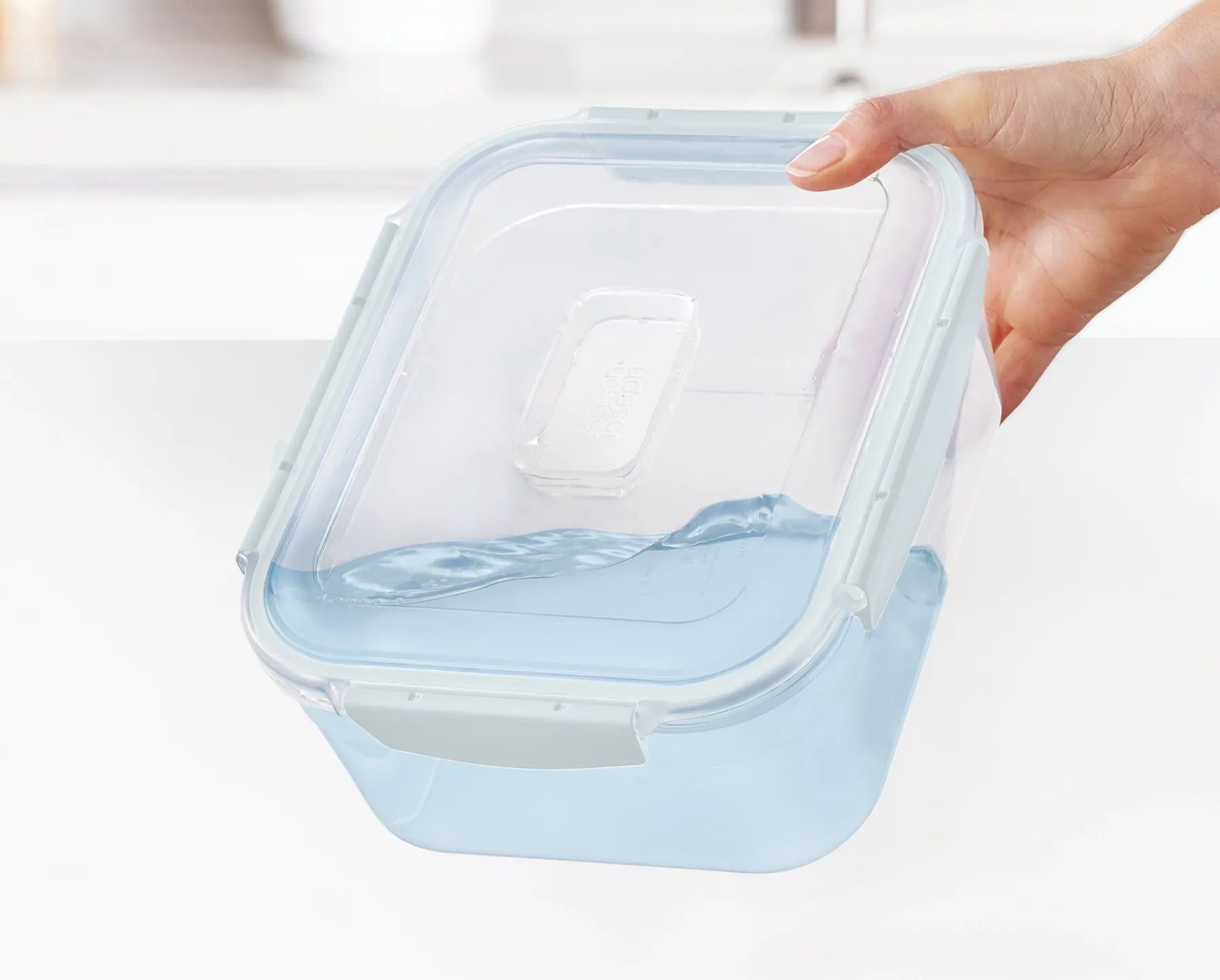 Lunch Boxes & Containers-Joseph Joseph Nest™ Lock 10-piece Container Set - Editions Blue