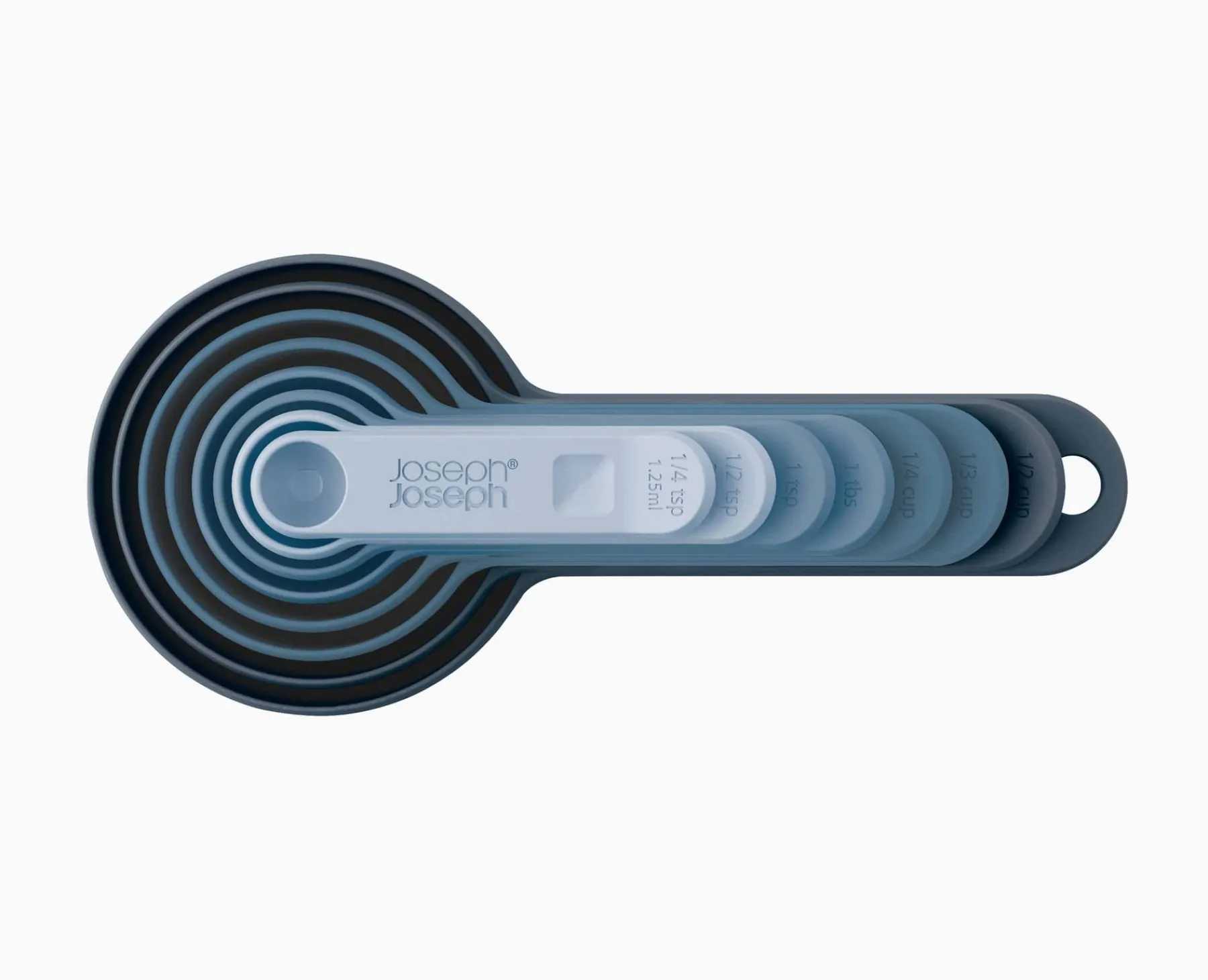 Baking Equipment-Joseph Joseph Nest™ Measure Measuring Cups Blue