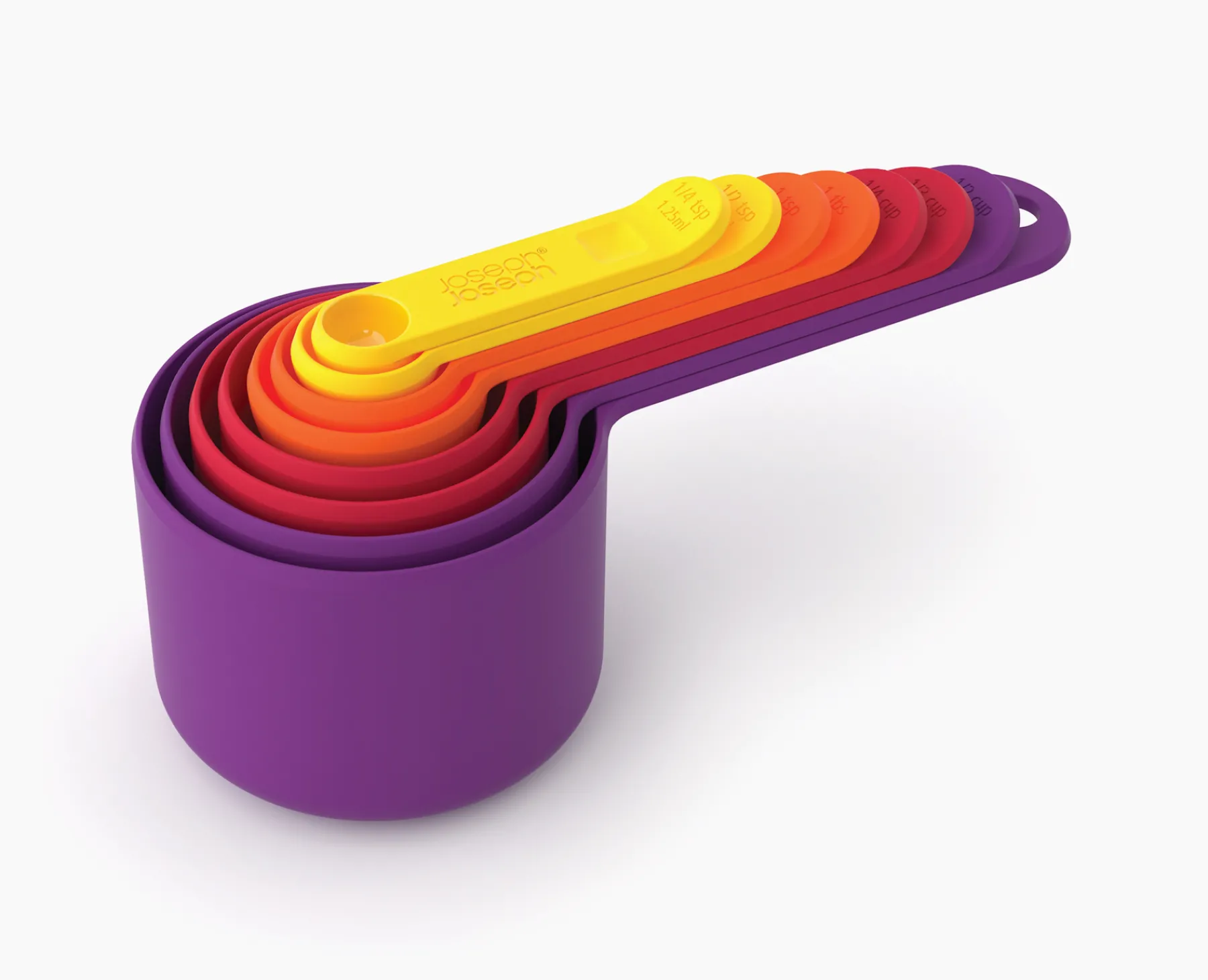 Baking Equipment-Joseph Joseph Nest™ Measure Multicolor Measuring Cups Multicolour