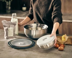 Bowl Sets-Joseph Joseph Nest™ Prep&Store Bowl Set Stainless-steel
