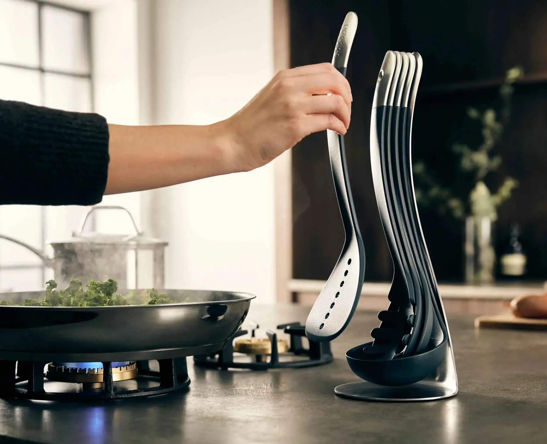 Kitchen Utensils & Gadgets-Joseph Joseph Nest™ Utensil Set Stainless-steel