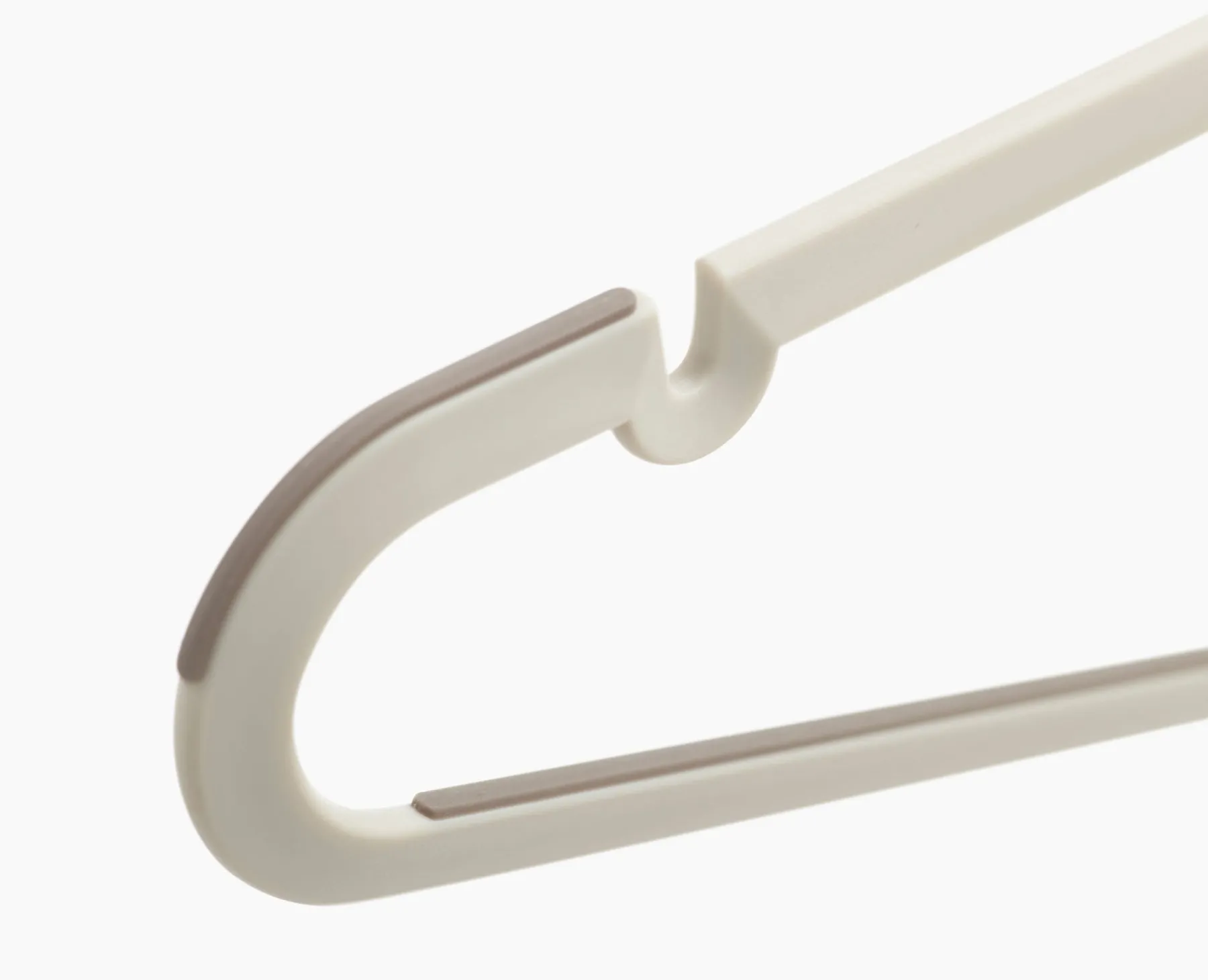 Closet Organization-Joseph Joseph Orderly™ Set of 5 Anti-tangle Clothes Hangers Ecru