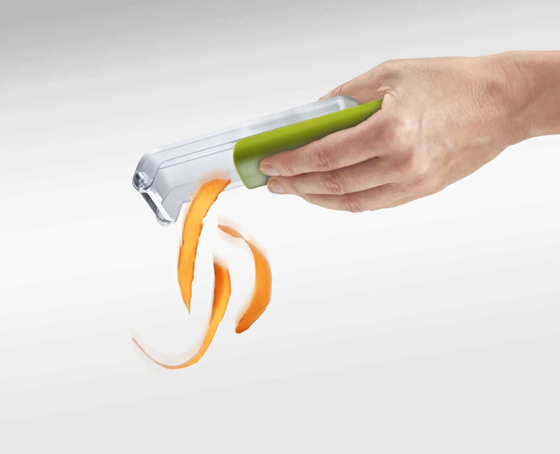 Peelers-Joseph Joseph PeelStore™ Waste Collecting Peeler Green