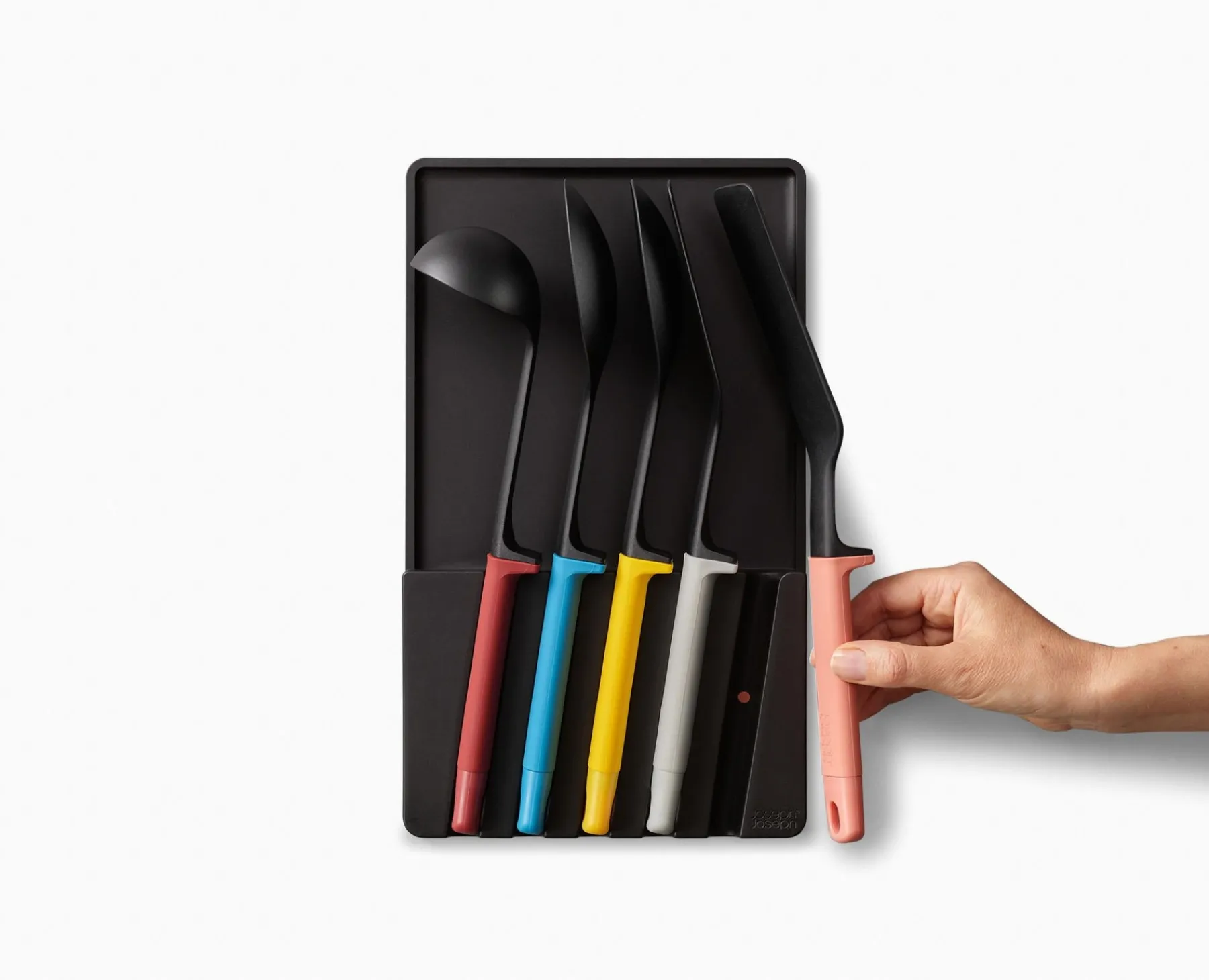 Knives, Knife Sets & Scissors-Joseph Joseph 10-piece Multicolor In-drawer Knife & Utensil Set Multicolour
