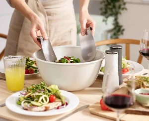 Kitchen Utensils & Gadgets-Joseph Joseph 2-piece Serving Set Stone