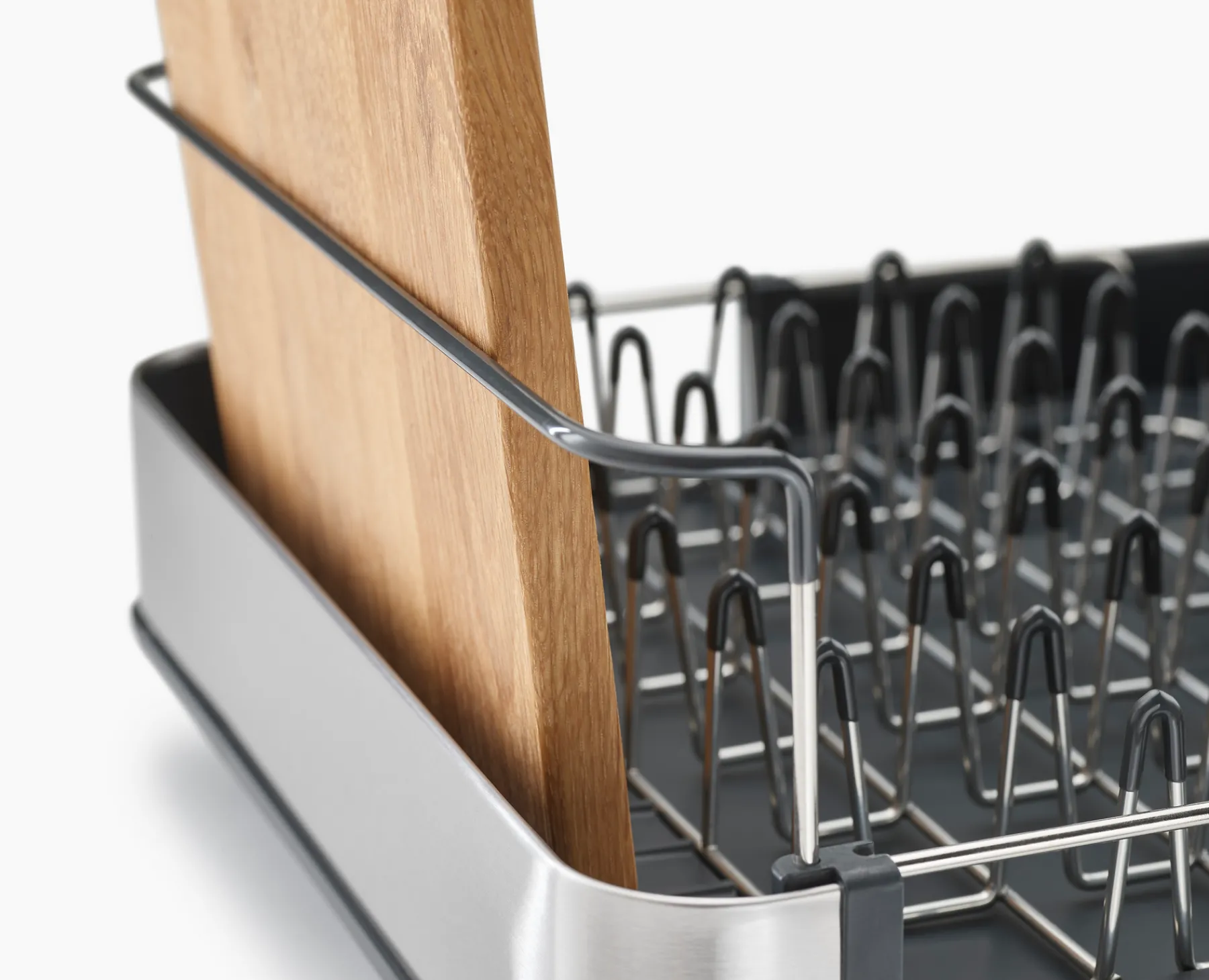 Dish Racks & Drainers-Joseph Joseph 2-piece Sink Organization Set Stainless-steel