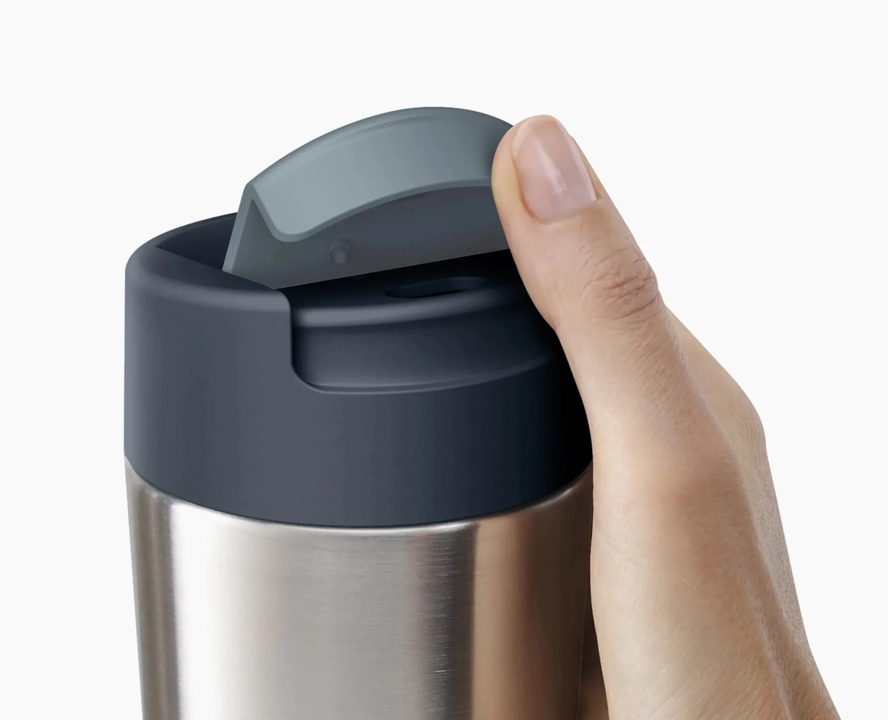 Lunch Boxes & Containers-Joseph Joseph 2-piece Travel Mug & Bottle Set Stainless-steel
