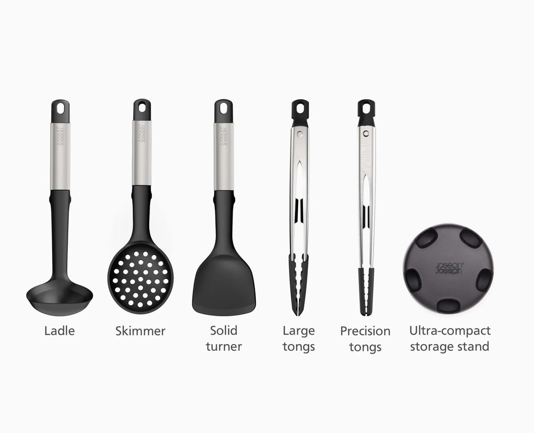 Kitchen Utensils & Gadgets-Joseph Joseph 2-piece Wok & Utensil Set Blue