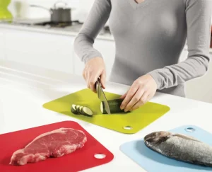 Cutting Boards & Sets-Joseph Joseph Pop™ 3-piece Cutting Mat Set Multicolour