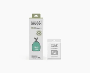Trash Bags & Filters-Joseph Joseph Porta™ 40L & Arc™ 30L Replacement Trash Bag & Filter Accessory Pack Gray