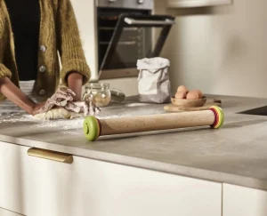 Baking Equipment-Joseph Joseph PrecisionPin™ Adjustable Rolling Pin Multicolour