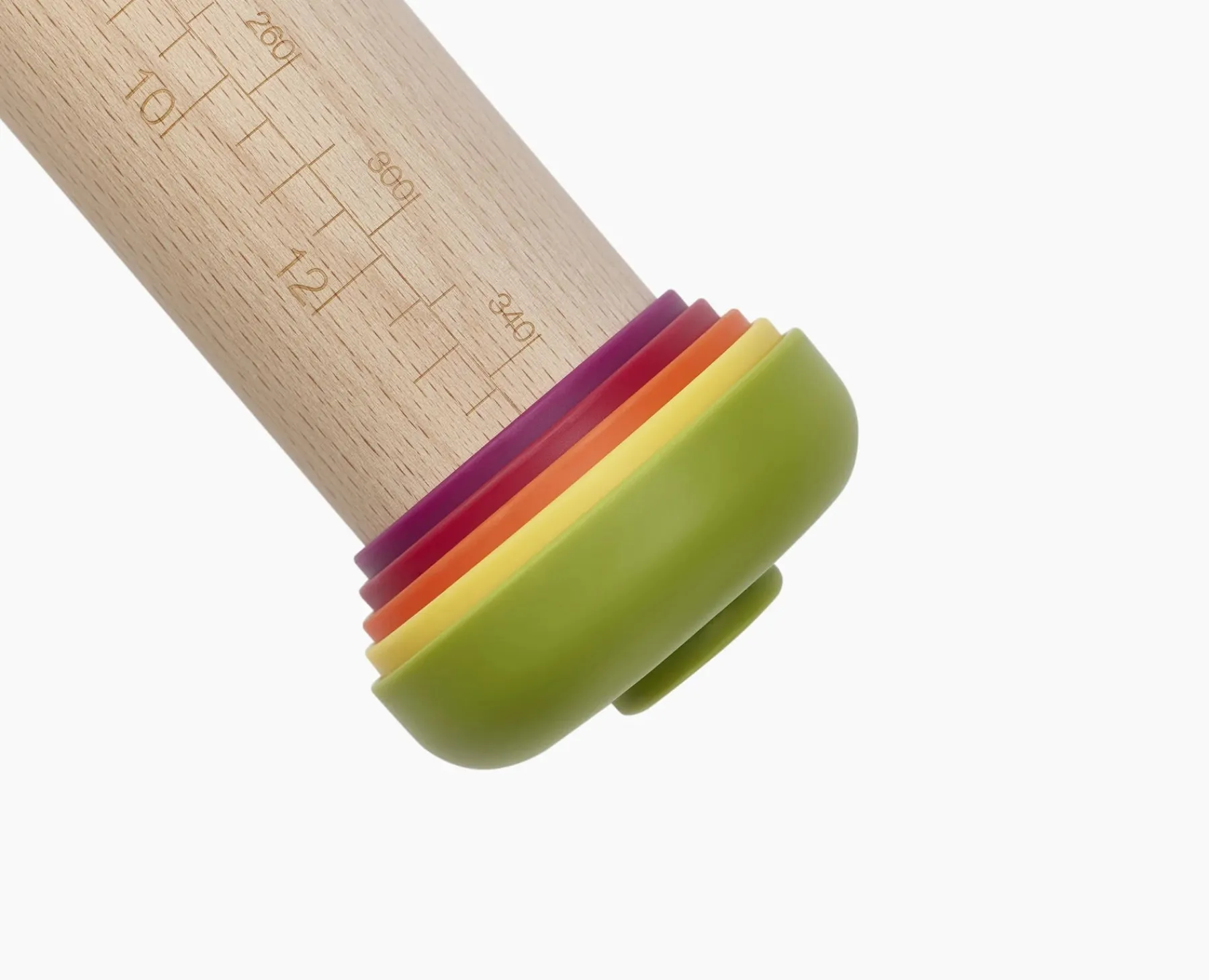 Baking Equipment-Joseph Joseph PrecisionPin™ Adjustable Rolling Pin Multicolour