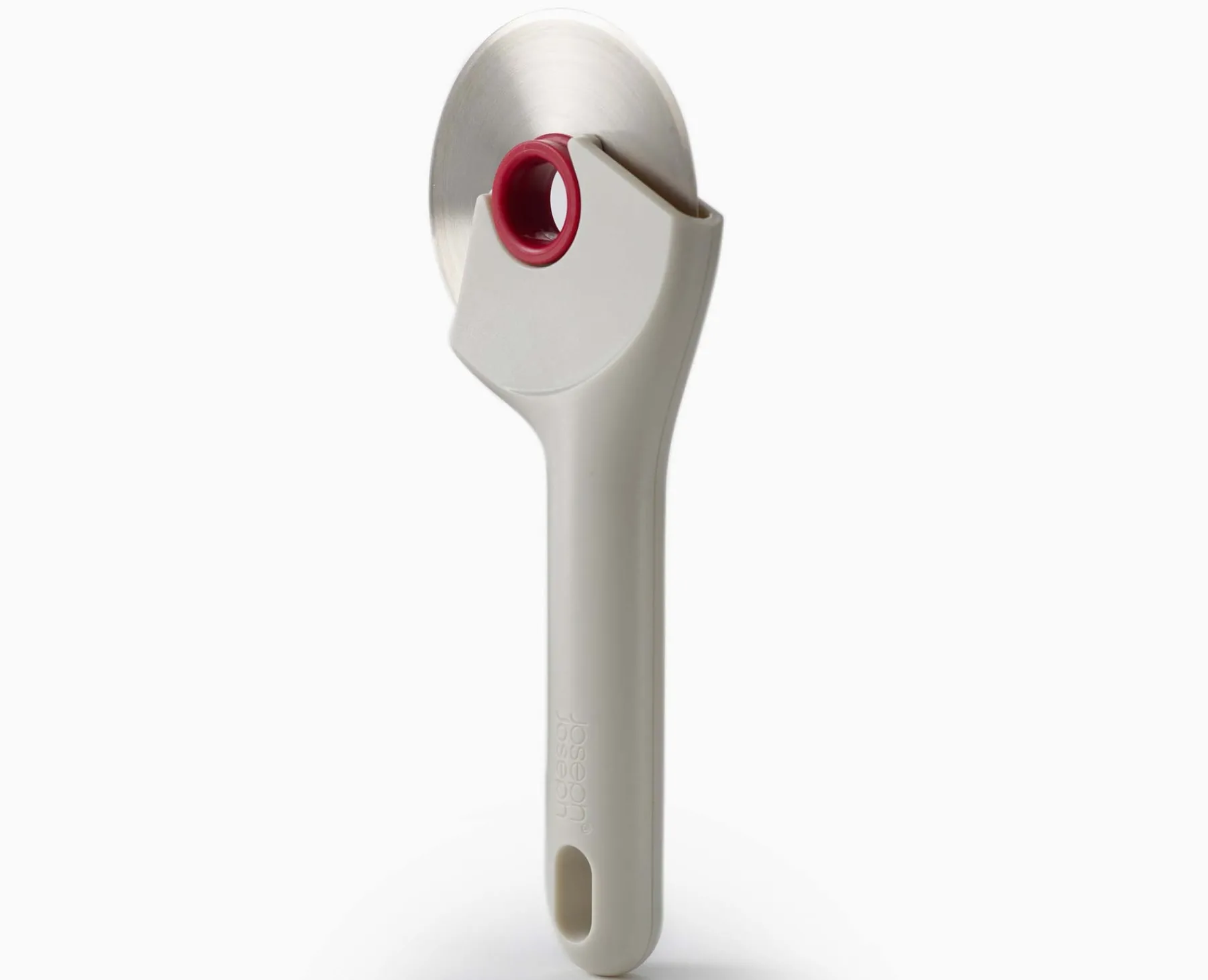Kitchen Utensils & Gadgets-Joseph Joseph Ringo™ Easy-clean Pizza Cutter Red