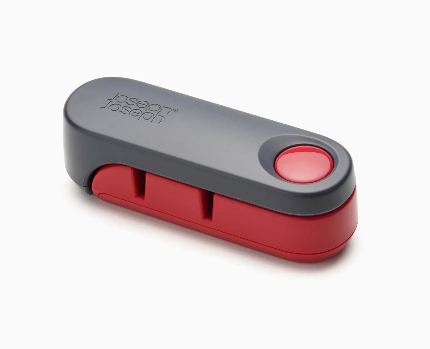 Kitchen Utensils & Gadgets-Joseph Joseph Rota™ Folding Knife Sharpener Red