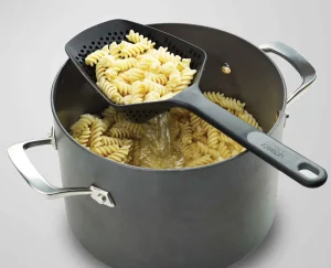 Colanders & Strainers-Joseph Joseph Scoop™ Plus Colander Black